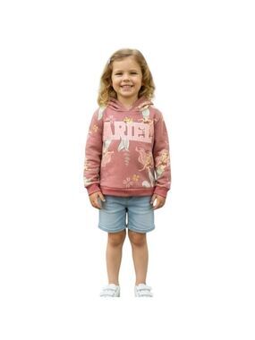 Disney Princess Ariel The Little Mermaid Girl’s Size 4 Hooded Sweatshirt
